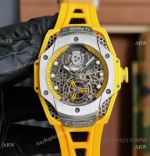 New Replica Hublot Big Bang Samuel Ross 44 Watches Silver and Yellow Watches